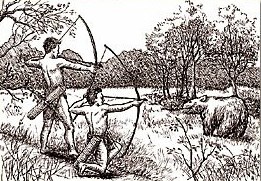 Indian Fishing and Hunting - Fort Raleigh National Historic Site (.  National Park Service)