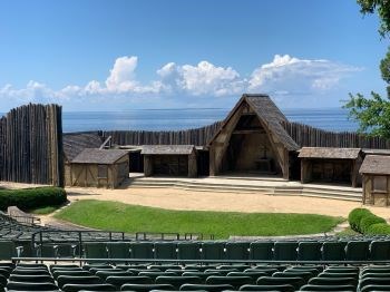 Outdoor theater on the waters edge