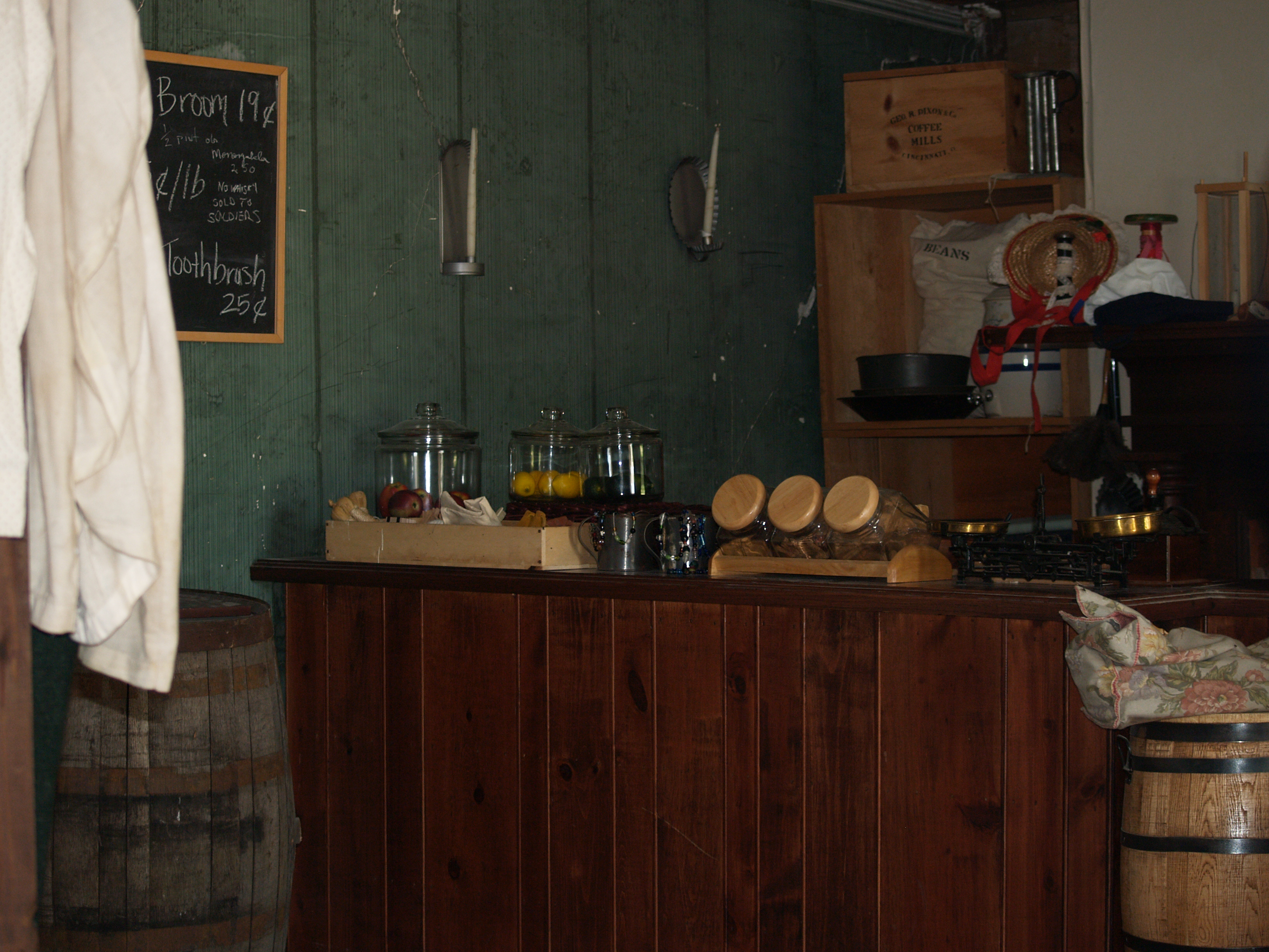 Sutler Counter