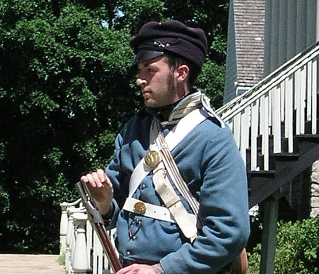 Infantry Soldier at Fort Scott