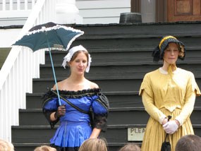 Officers' Wives at Fort Scott Officers' Wives at Fort Scott