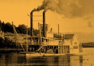 Steamboat on the Missouri River