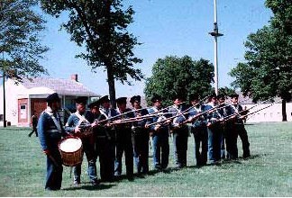 Infantry under arms Infantry under arms