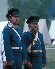 Infantry Soldiers in Camp Infantry Soldiers in Camp