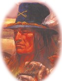 American Indian with soldier uniform