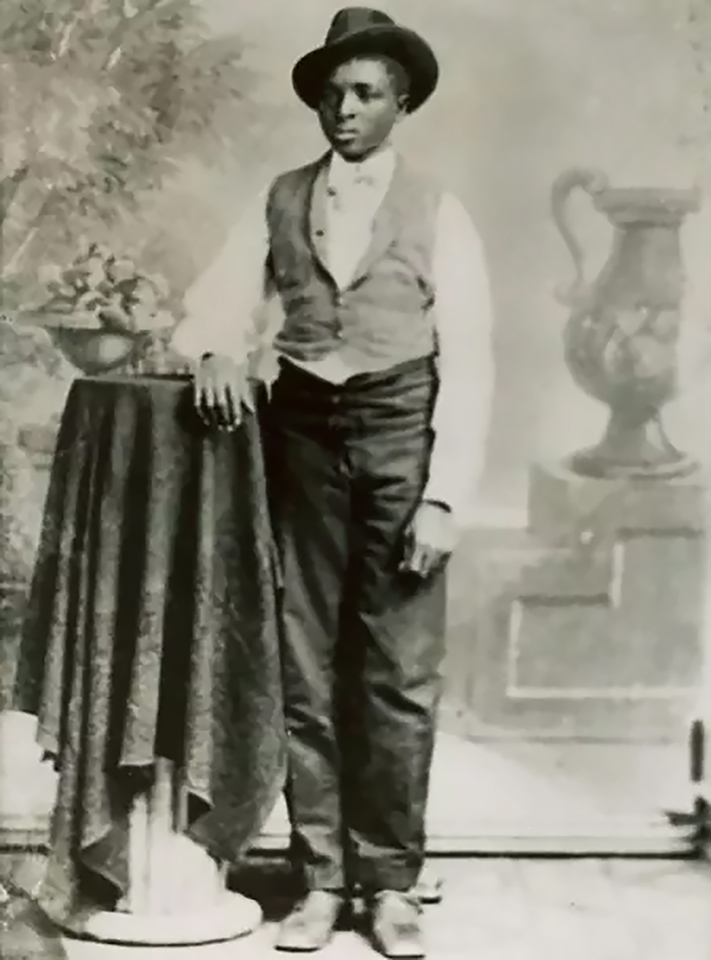 A young George Washington Carver. Image of a young George Washington Carver.