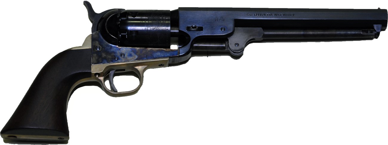 1851 Colt Navy Revolver - Fort Smith National Historic Site (U.S.