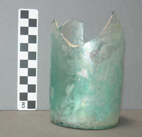 base of broken bottle