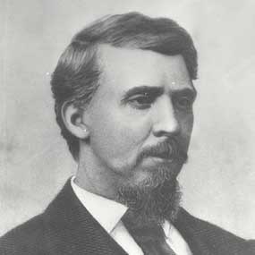Judge Parker at about the time he arrived in Fort Smith Judge Parker at about the time he arrived in Fort Smith