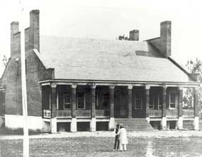 historic photo of barracks historic photo of barracks