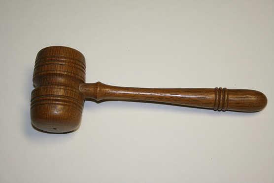 Judge Parker's Gavel