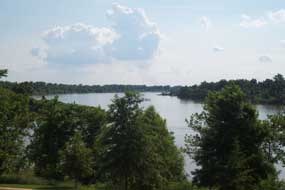 View of Arkanss River from Belle Point