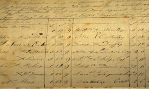 18th century Payroll