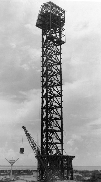 Sullivan's Island Lighthouse under construction