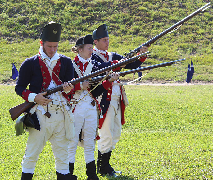 Fort Sumter YCC participate in 2012 Carolina Day event