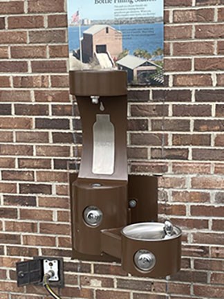 Liberty Square Water Filling Station