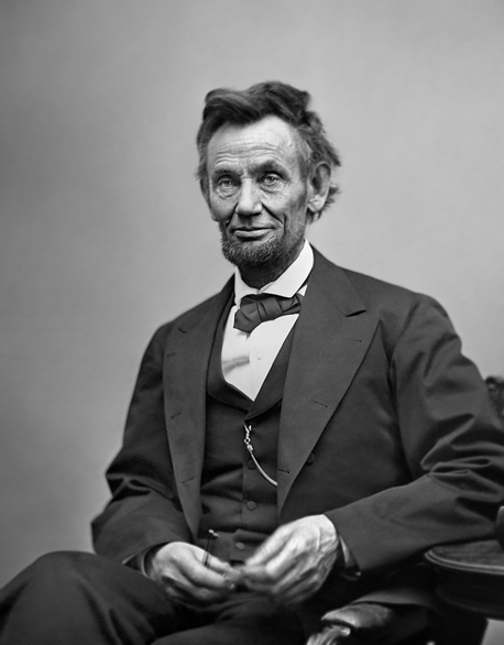 Photograph of President Lincoln, 1865