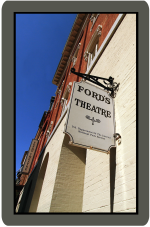 Fords Theatre and Sign