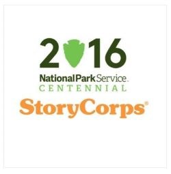 Logo reads: 2016 National Park Service Centennial Story Corps