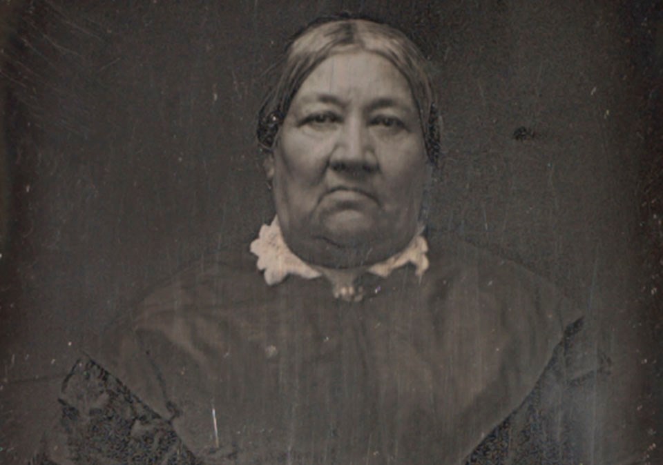 Daguerreotype of Marguerite McLoughlin