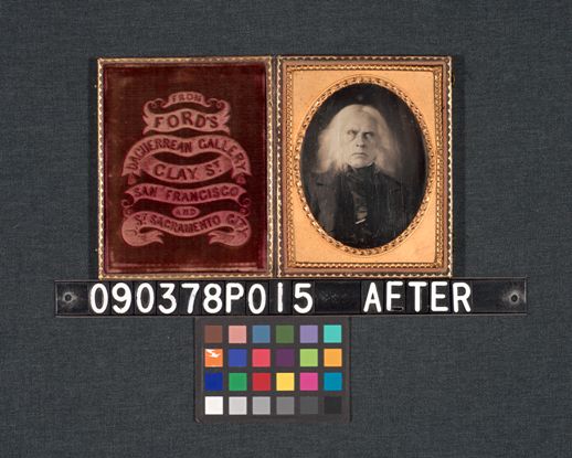 McLoughlin daguerreotype after conservation