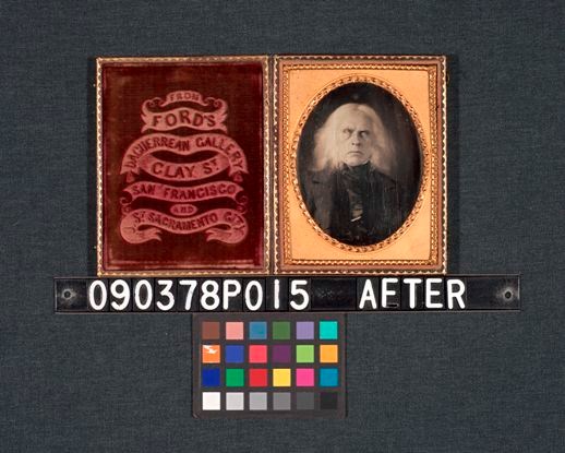 McLoughlin daguerreotype after conservation