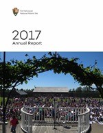 Image of the cover of the 2017 Fort Vancouver National Historic Site annual report.