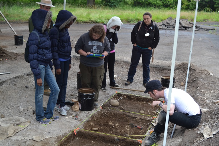 OMSI camp at field school