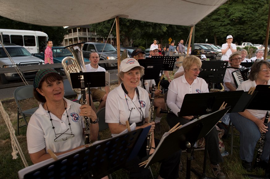 Vancouver Community Concert Band at Vintage Base Ball at Fort Vancouver