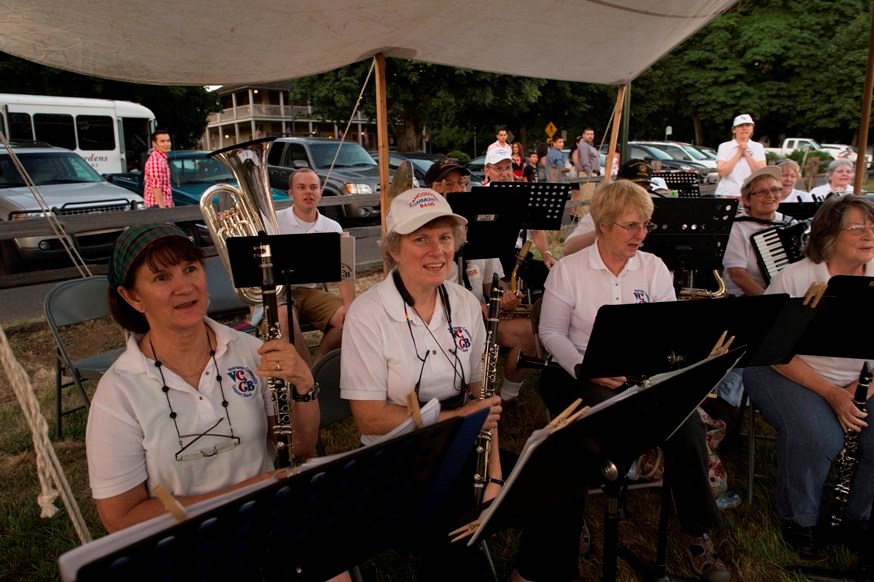 Vancouver Community Concert Band at Vintage Base Ball at Fort Vancouver