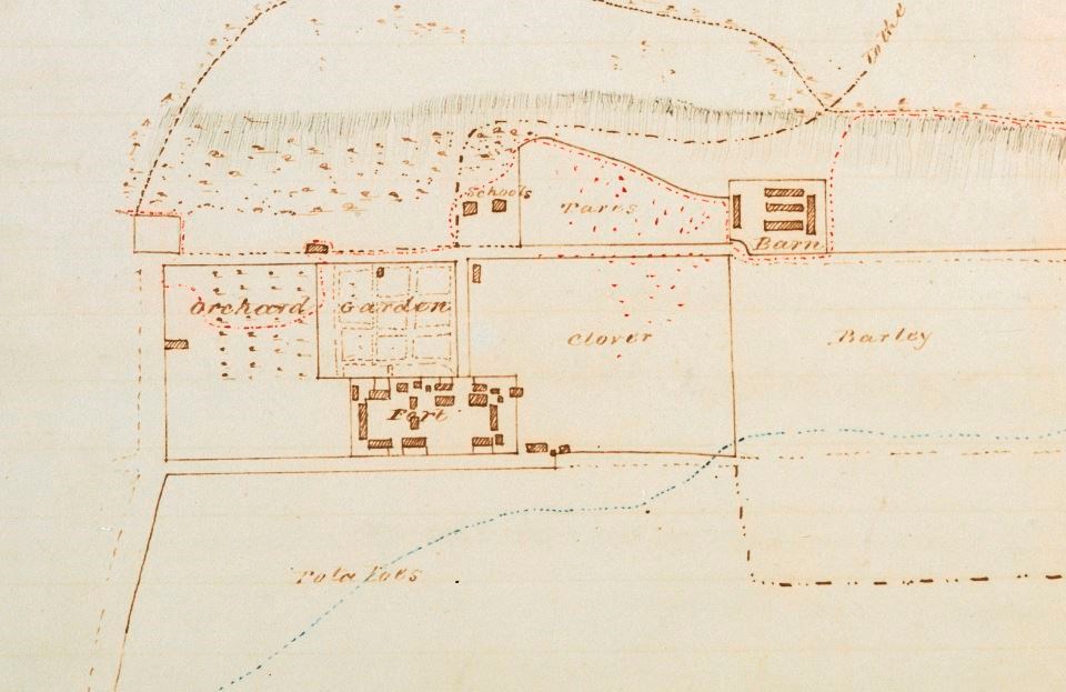 Lewes 1844 map