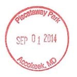 Piscataway Park Passport Stamp