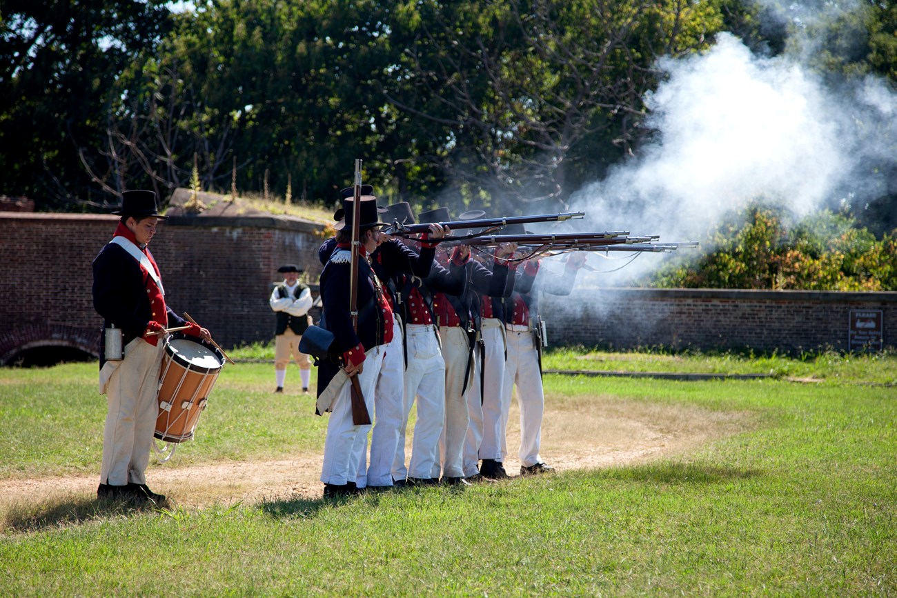 Fort Washington Musket Firing