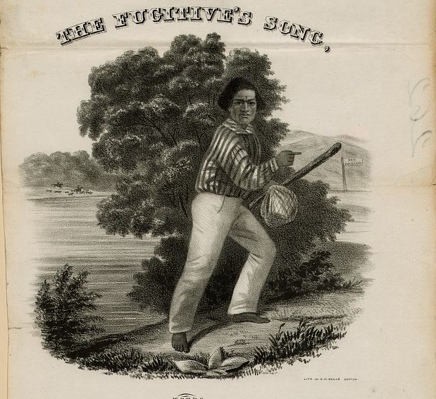Cover of "The Fugitive's Song" showcasing Frederick Douglass's Escape