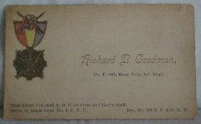 54th Mass Calling Card