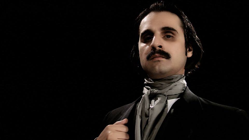 Portrait of Rob Velella as Edgar Allan Poe