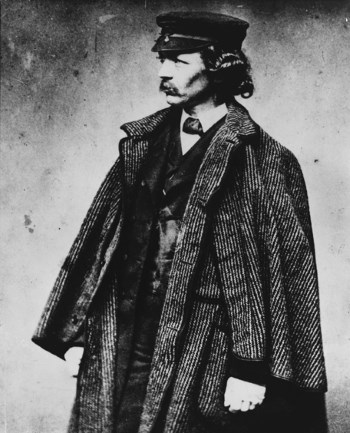 Portrait of a young Frederick Law Olmsted, circa 1860.