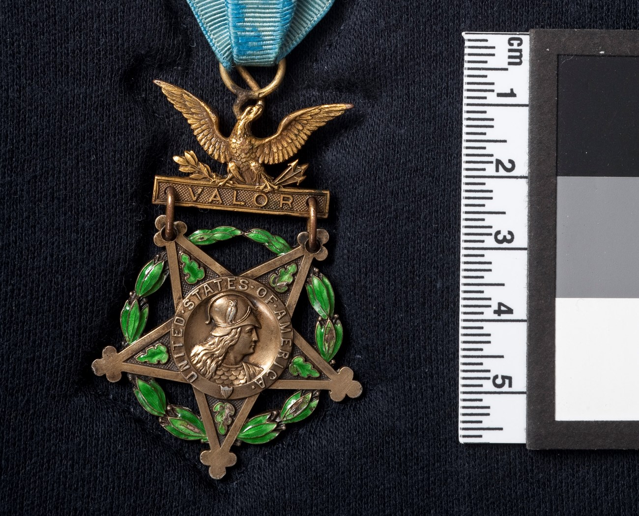 John Chase's Medal of Honor A decorated gold star.