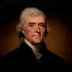 Portrait of Thomas Jefferson