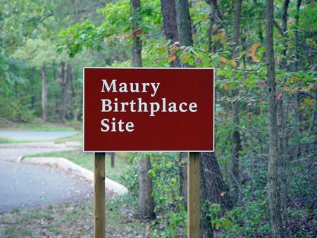 Maury Birthplace Tour Stop