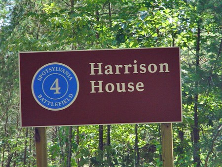 Tour Stop #4 sign, Harrison House