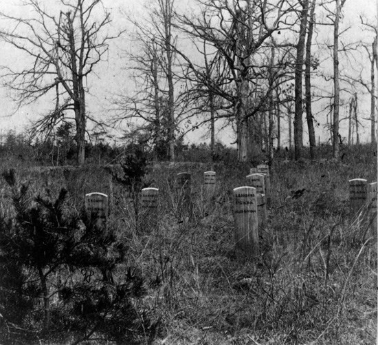 Graves of Mississippi soldiers
