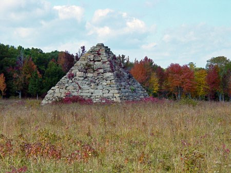 Pyramid Monument on the Fredericksburg Battlefield