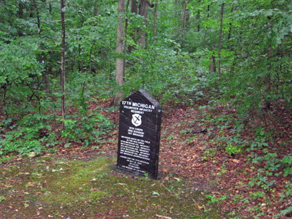 17th Michigan Monument