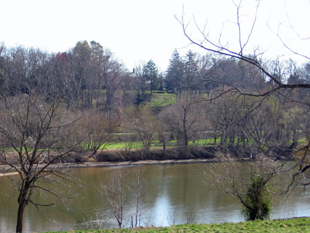 Rappanahhock River-site Upper Pontoon Crossing
