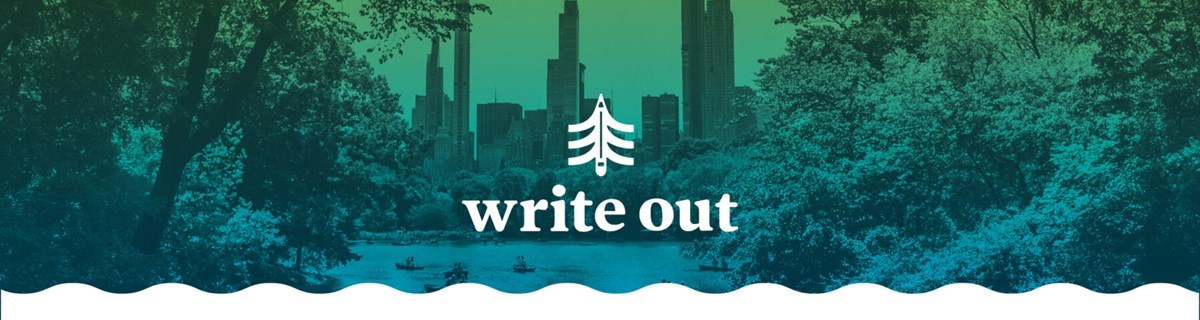 Banner that says "Write Out"