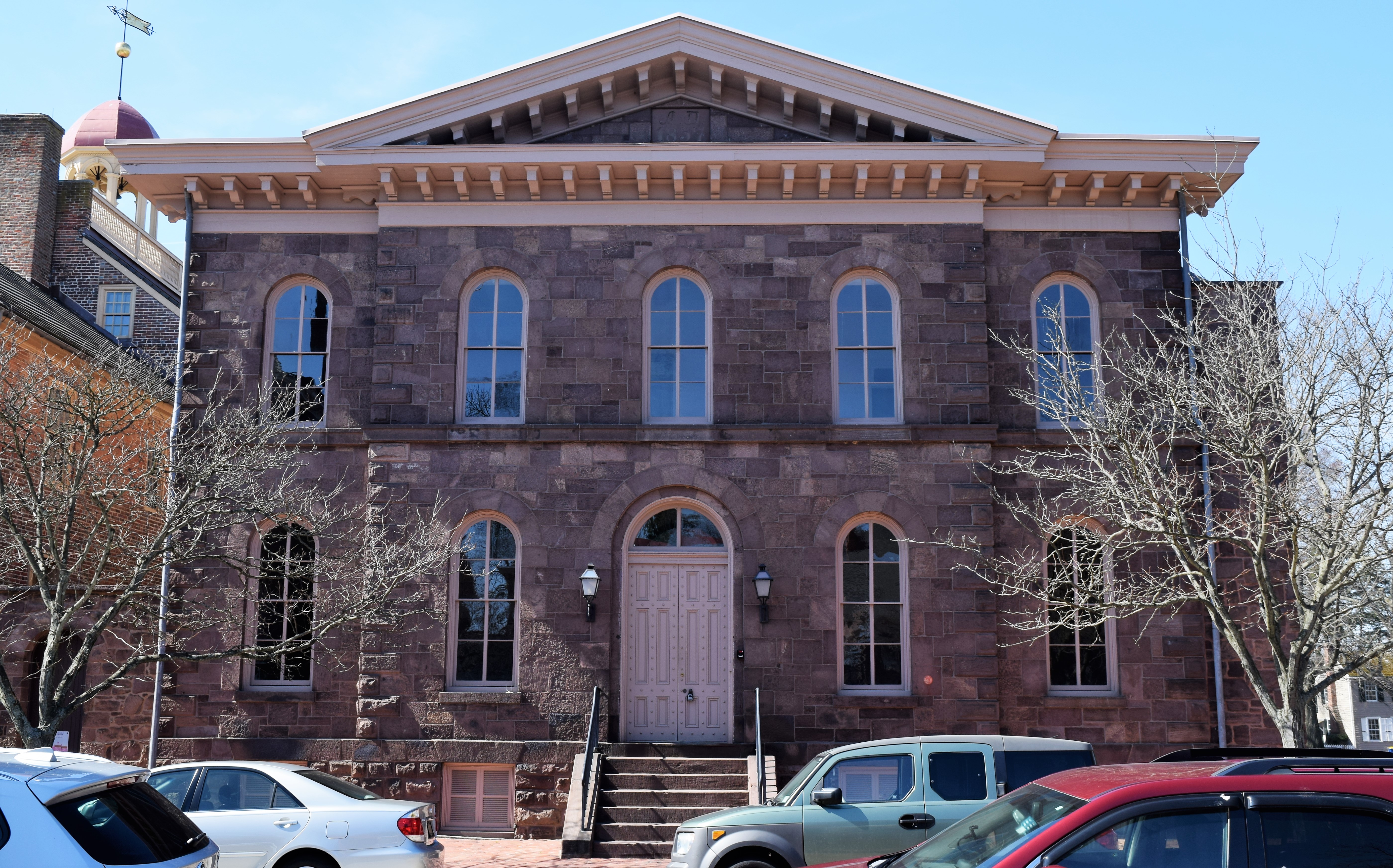 Front of the Sheriff's House in Historic New Castle