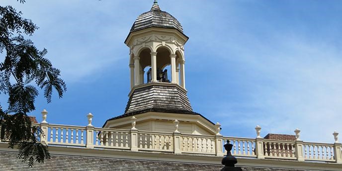 Historic bell tower. Historic bell tower.