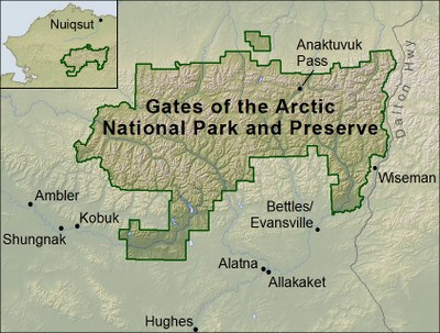 Map showing GAAR resident zone communities.