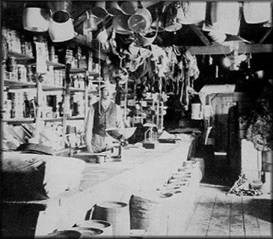Trading post at Bergman, Alaska, 1899